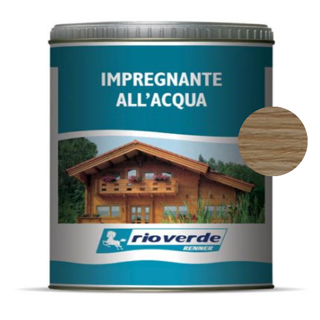 IMPREGNANTE CLASSICO ALL'ACQUA RIOVERDE RM1010 TRASPARENTE LT. 2,5